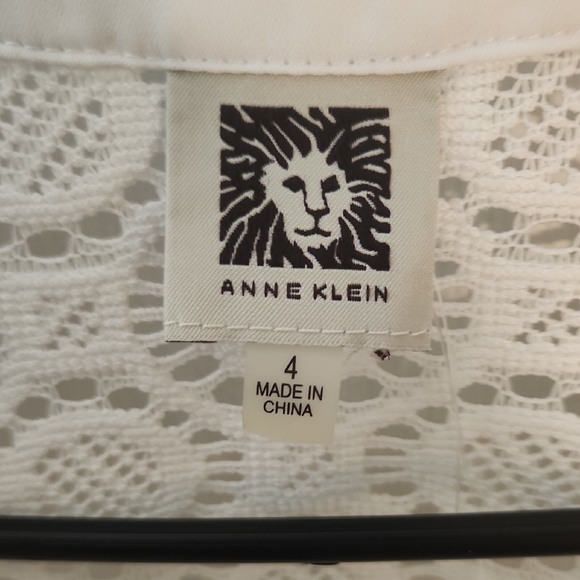 White Lace Open Cardigan - Picture 2 of 4